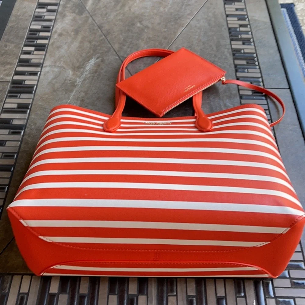 Kate Spade All Day Sailing Stripe Large Tote